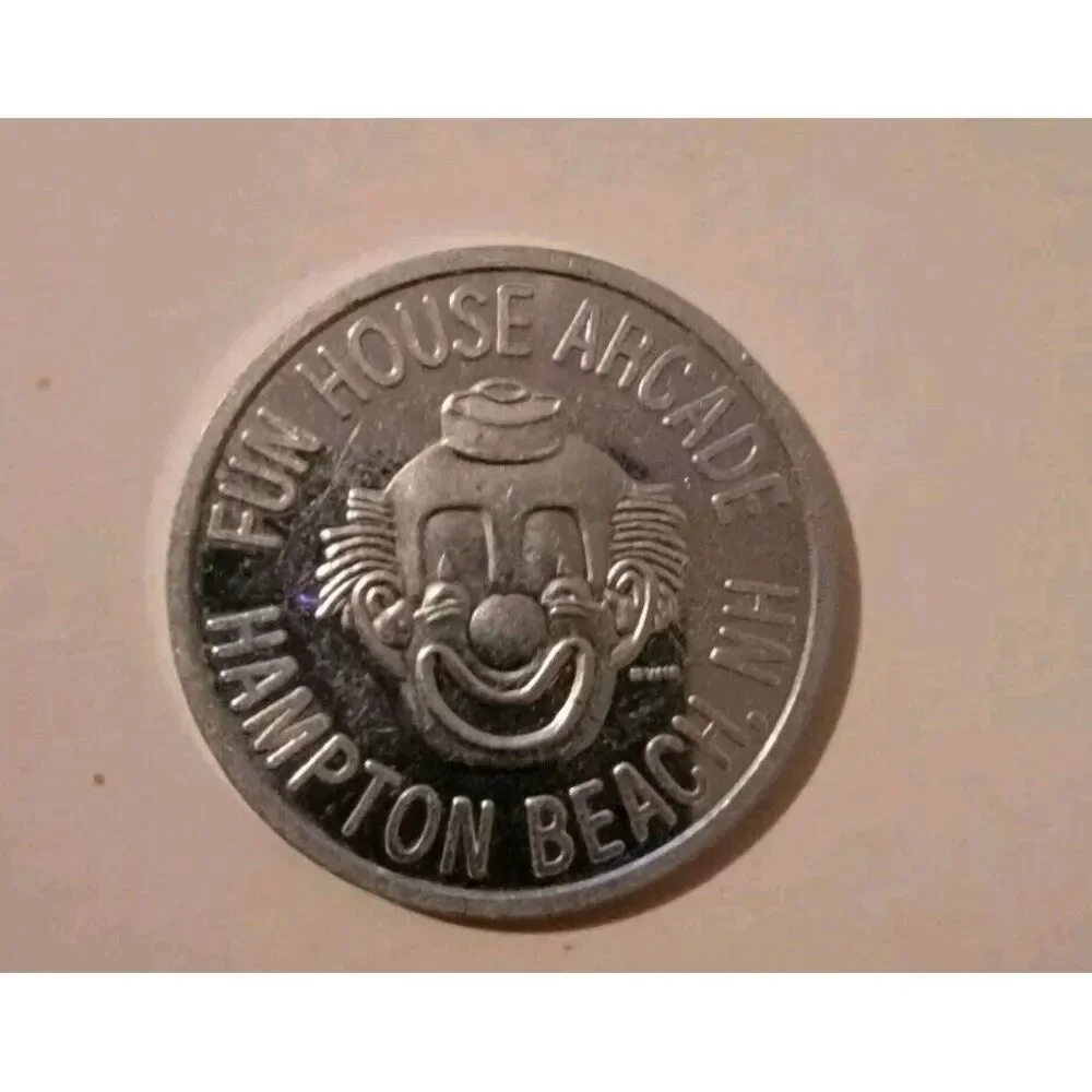 Vintage Coin Fun House Arcade Token Hampton Beach New Hampshire